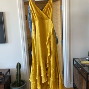 Yellow Lulus Belle Dress